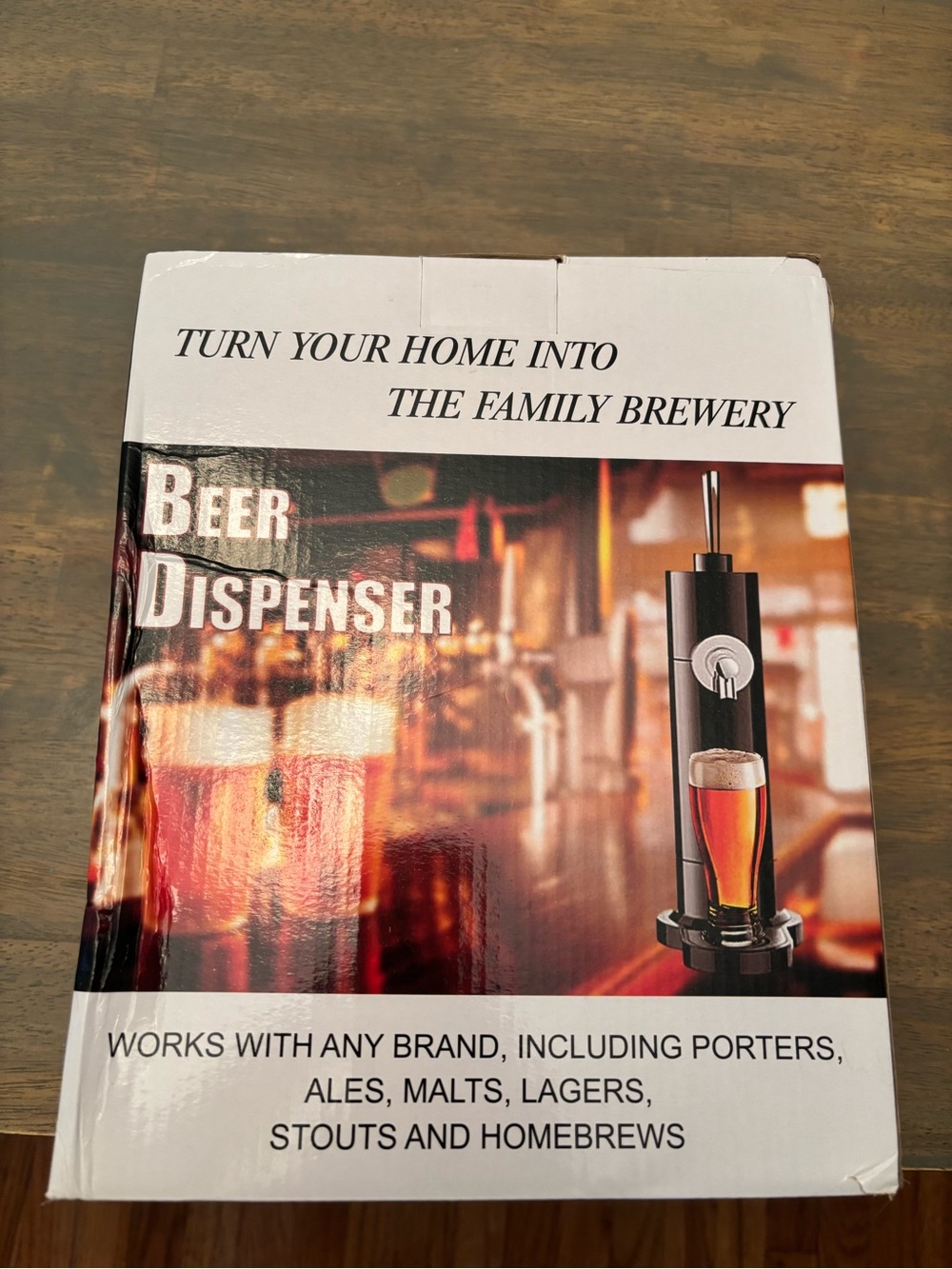 Black Beer Dispenser Tap Tower - Home Dining